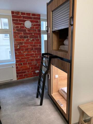 Capsule Hostel Andel Centre Spirit Prague Ngoại thất bức ảnh