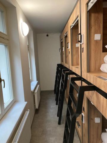 Capsule Hostel Andel Centre Spirit Prague Ngoại thất bức ảnh